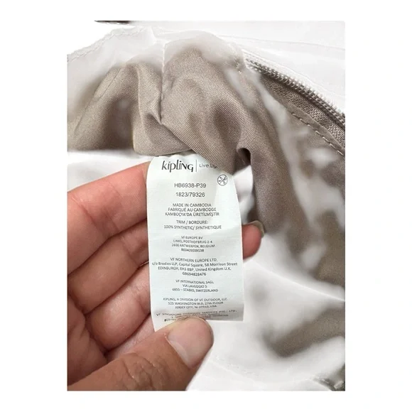 Kipling Elysia Black Shoulder Bag Purse Crossbody - Picture 11 of 15